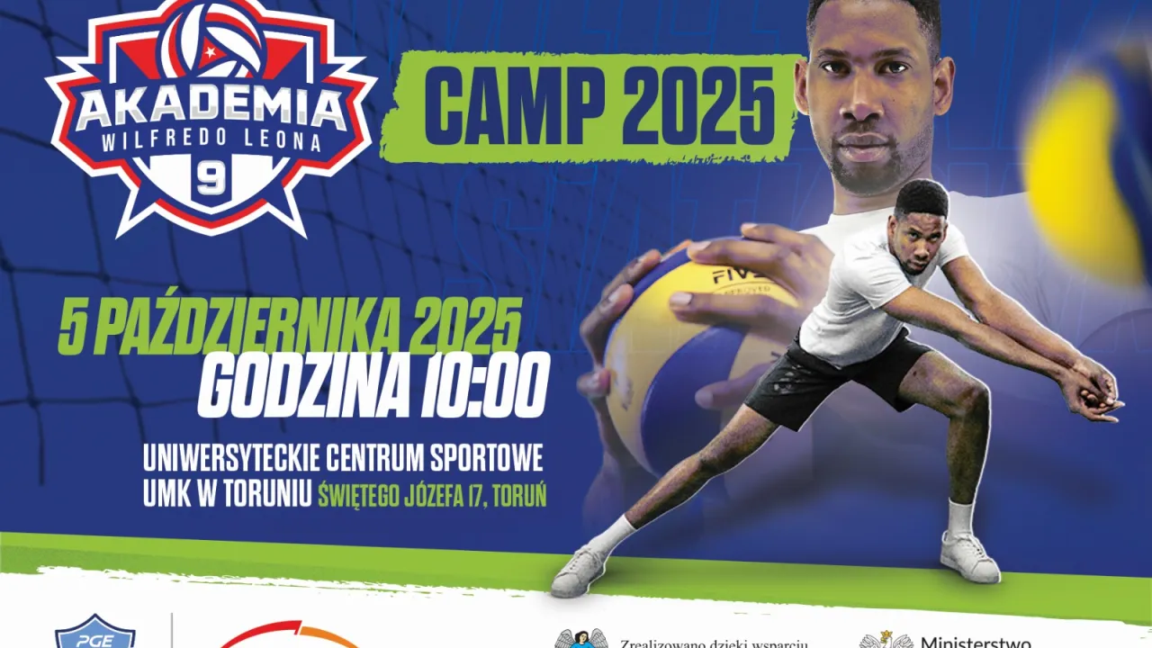Zaproszenie na Akademia Wilfredo Leona Camp 2025!