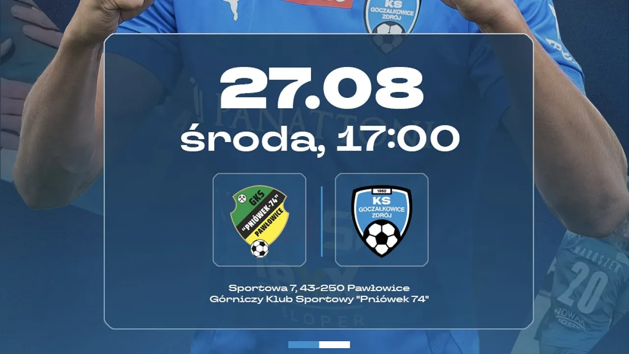 ZAPOWIEDŹ 5. KOLEJKI: Już jutro wyjazdowe spotkanie z Pniówkiem!