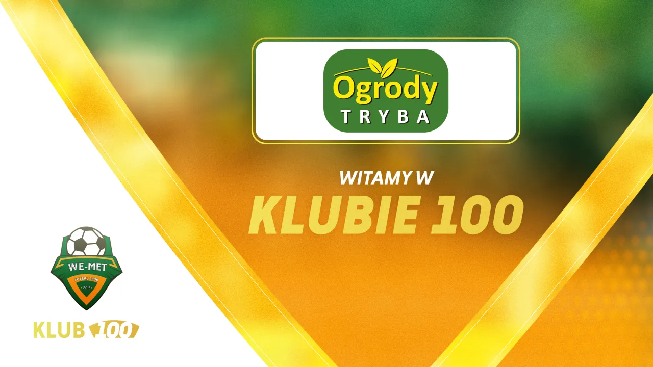 Ogrody Tryba dołączają do KLUBU 100!