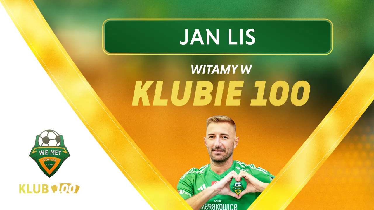 Jan Lis dołącza do KLUB 100!