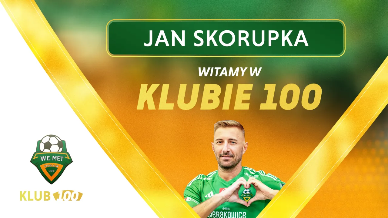 Jan Skorupka dołącza do KLUB 100!