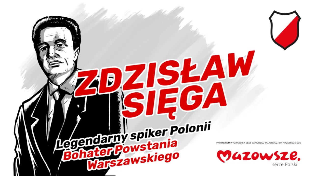 ZDZISŁAW SIĘGA - Legendarny spiker Polonii | Bohater Powstania Warszawskiego