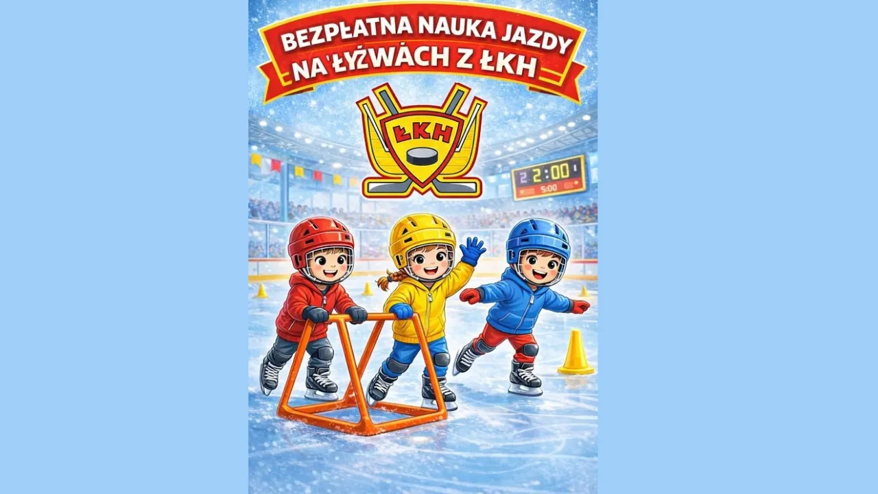Nauka jazdy na łyżwach z ŁKH