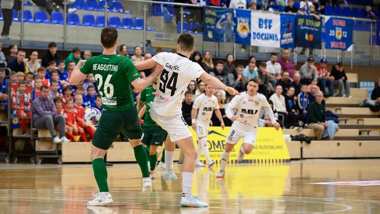 Śląsk Wrocław górą w niedzielnym spotkaniu 8. kolejki FOGO Futsal Ekstraklasy