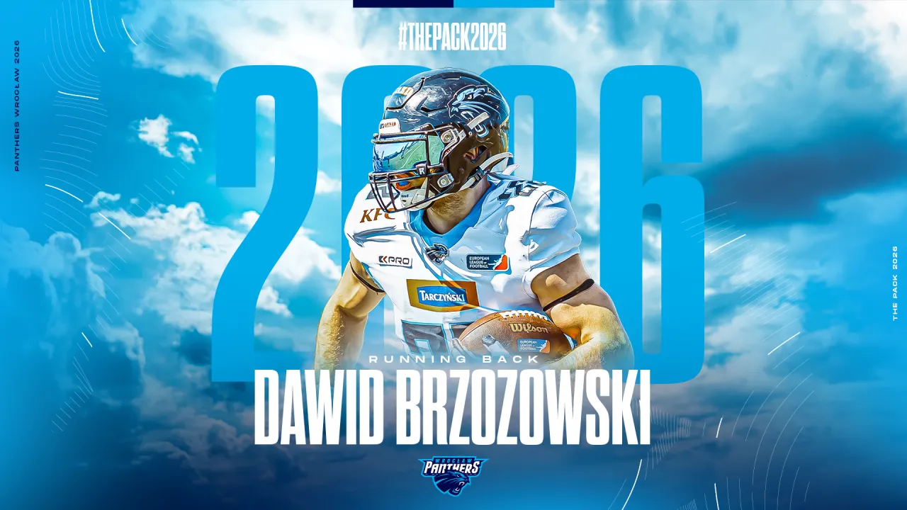 Dawid Brzozowski stays with the Panthers for the 2026 season!