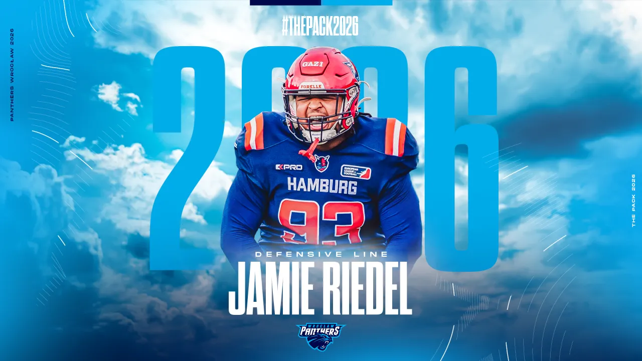 German talent strengthens the Panthers Wrocław defense!