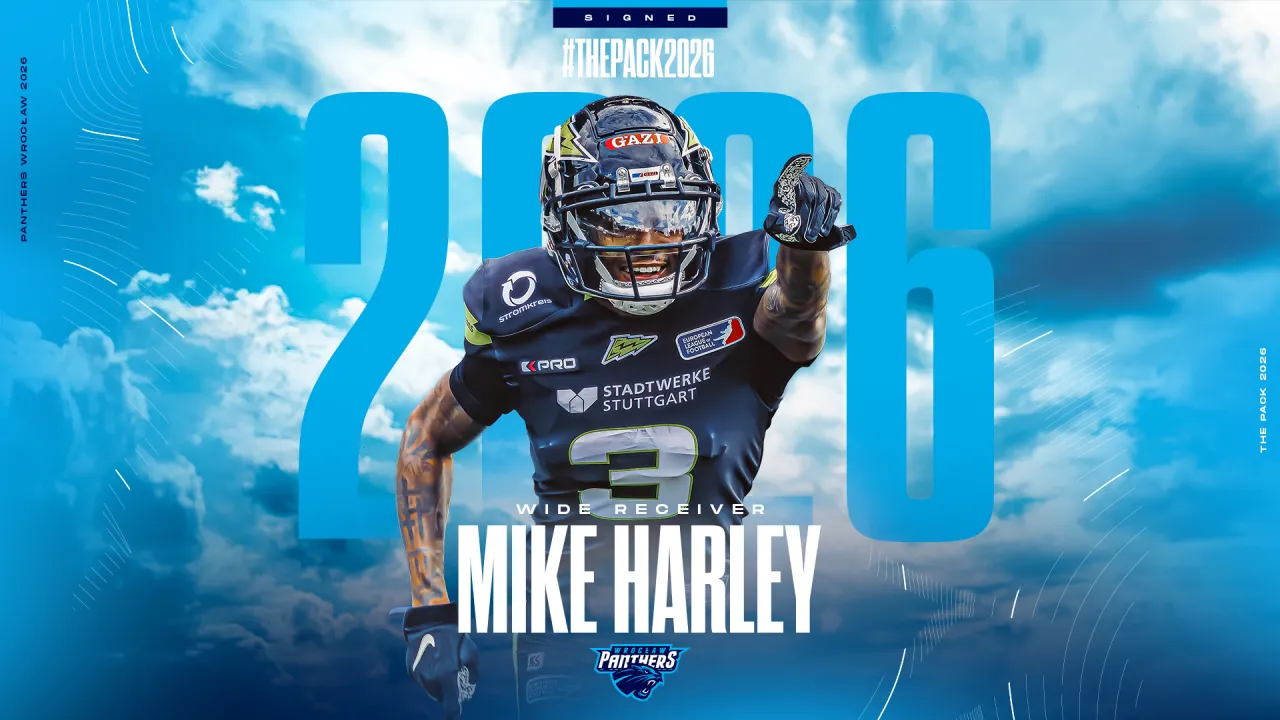 American wide receiver Mike Harley Jr. joins Panthers Wrocław