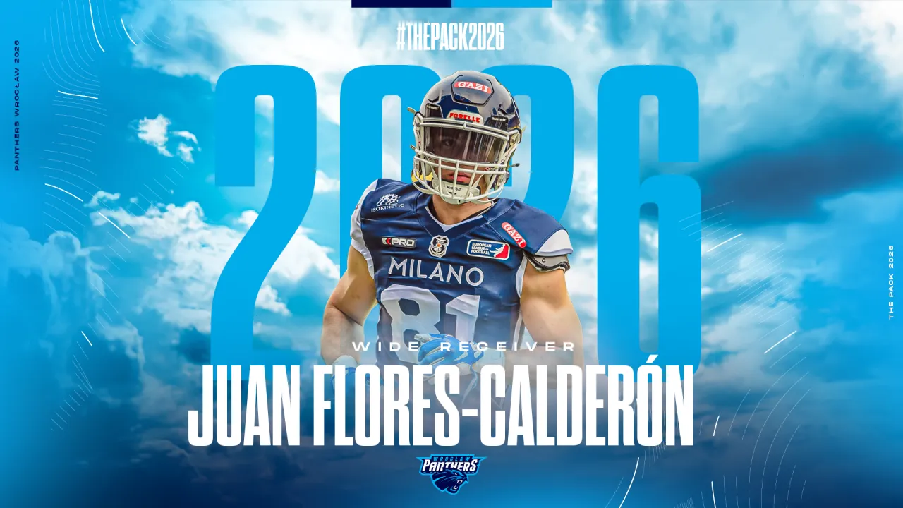 Juan Flores Calderón joins the Wrocław offense!﻿﻿﻿