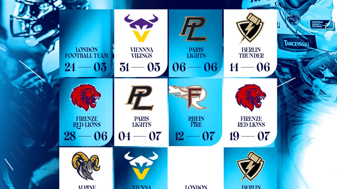 We now know the official schedule for the 2026 AFLE!