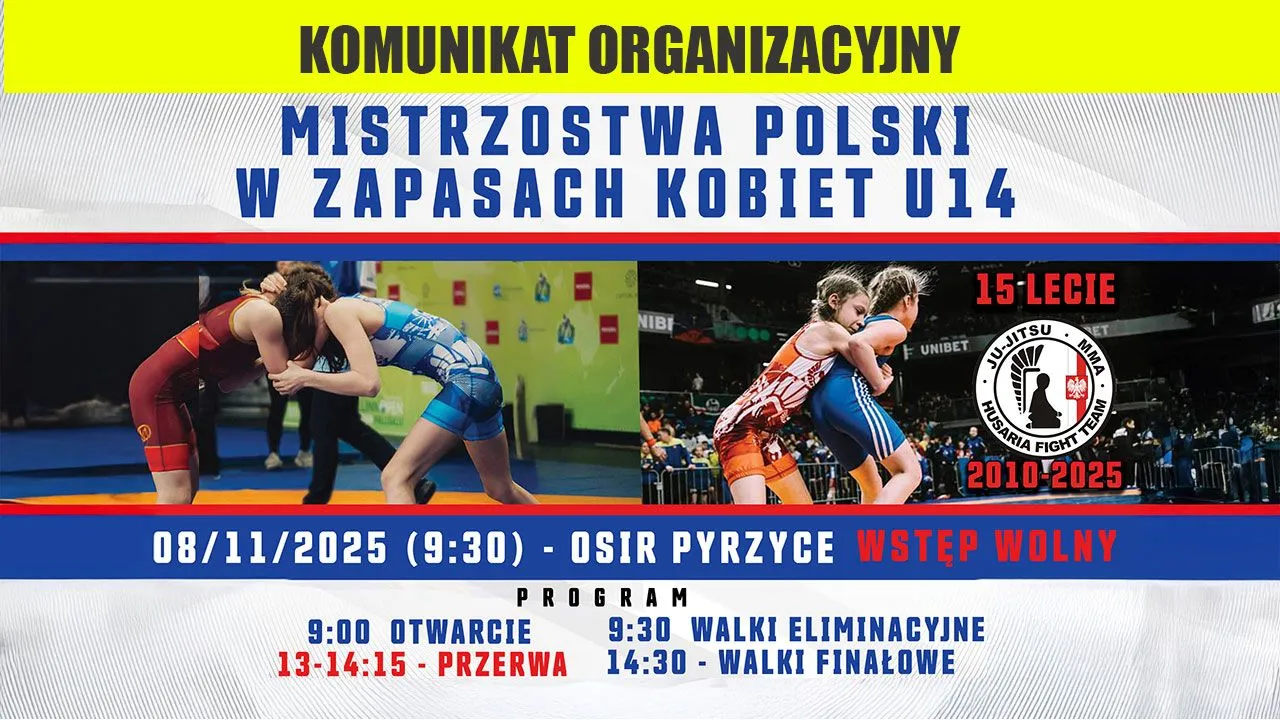 Mistrzostwa Polski Młodziczek U-14 w zapasach kobiet