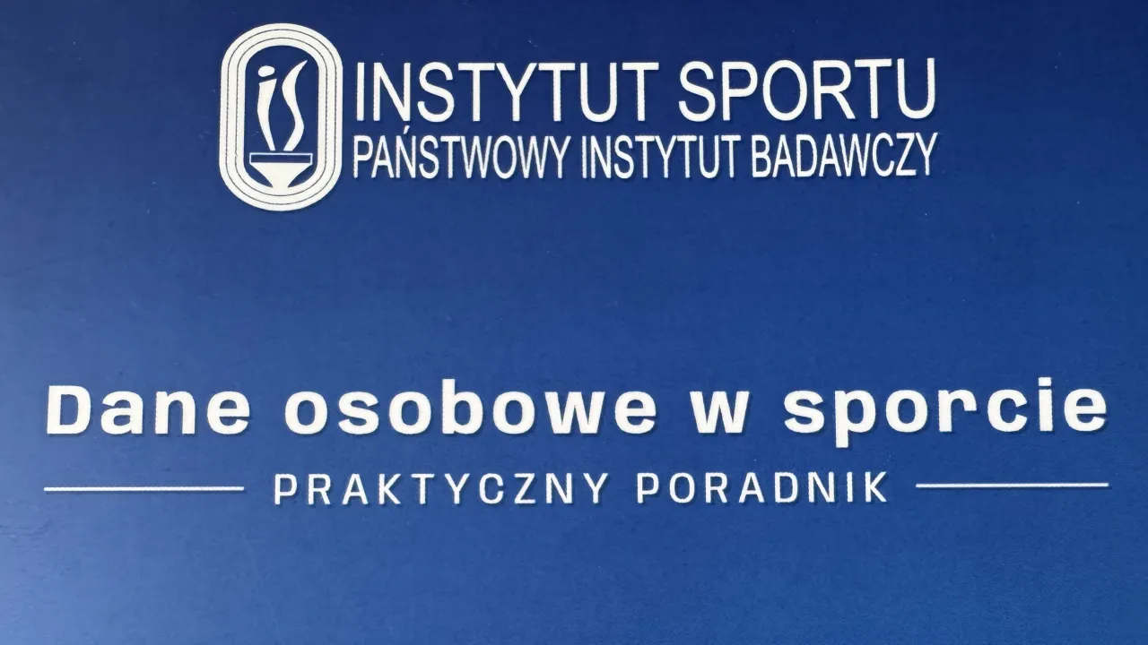 DANE OSOBOWE W SPORCIE - publikacja
