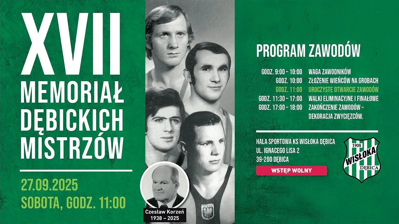 XVII Międzynarodowy Memoriał Dębickich Mistrzów