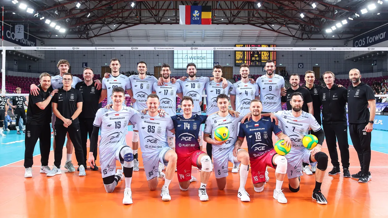 Pierwsze zwycięstwo w CEV Lidze Mistrzów! Belgowie pokonani