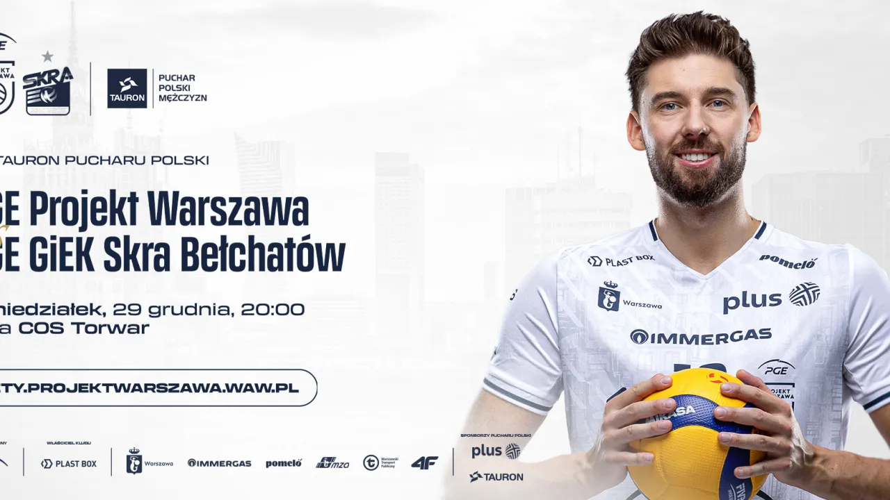 Trwa sprzedaż biletów na pucharowy mecz z PGE GiEK Skrą Bełchatów