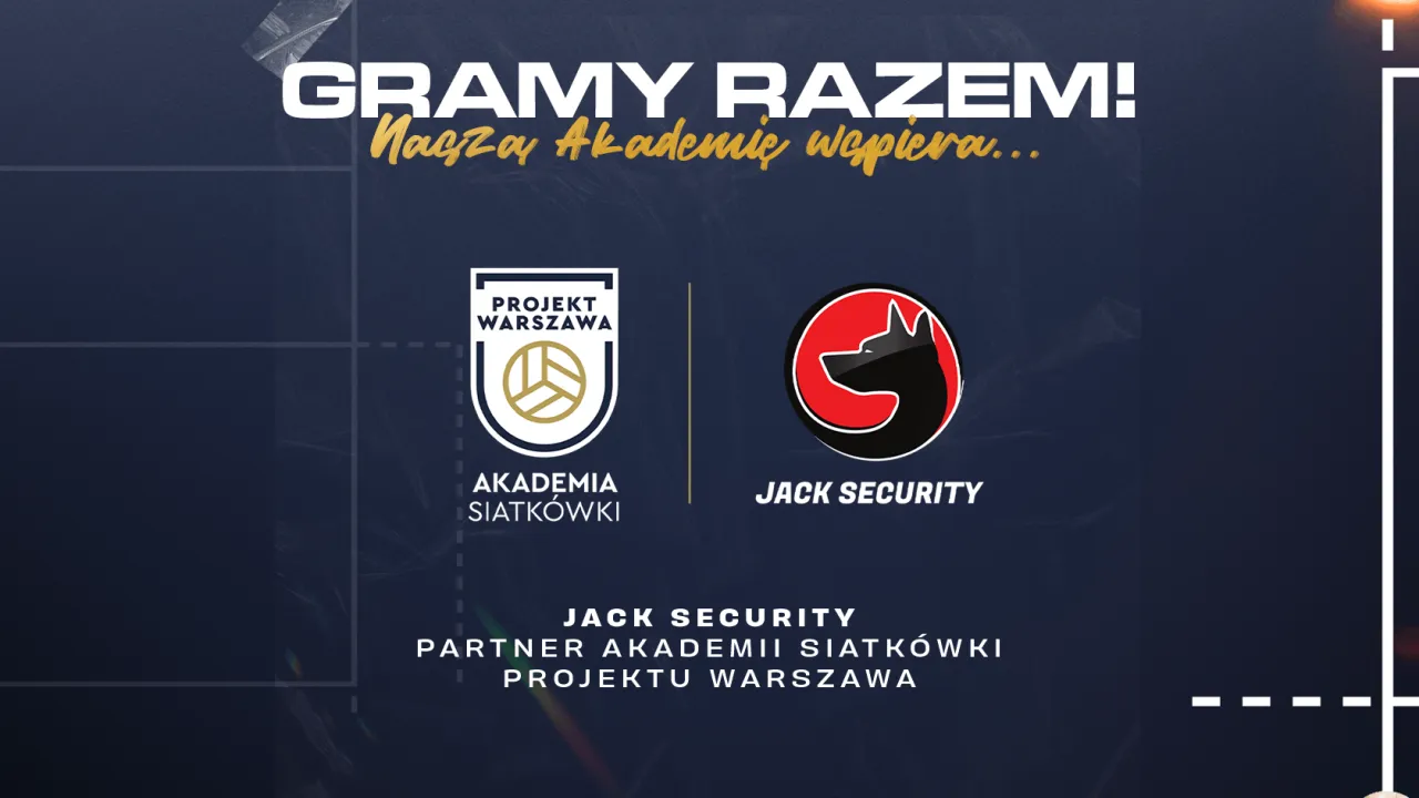 JACK SECURITY PARTNEREM AKADEMII SIATKÓWKI PROJEKT WARSZAWA