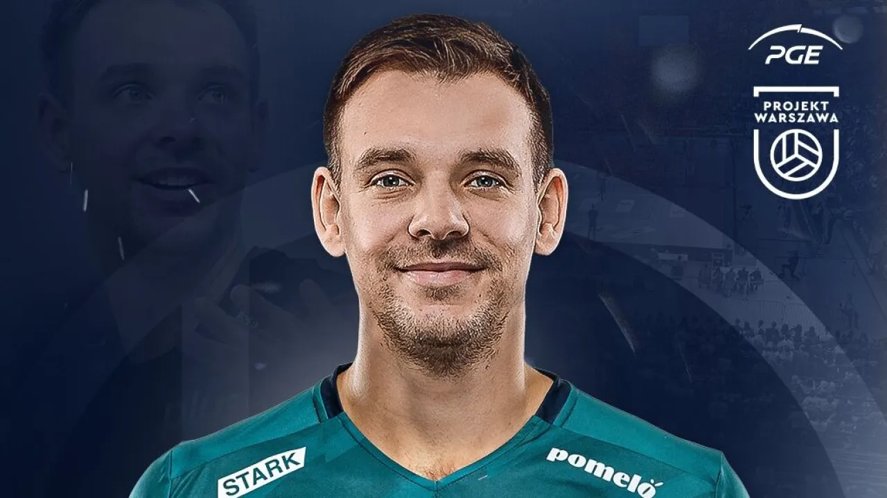 Maciej Olenderek wraca do Warszawy! Nowy libero PGE Projektu Warszawa