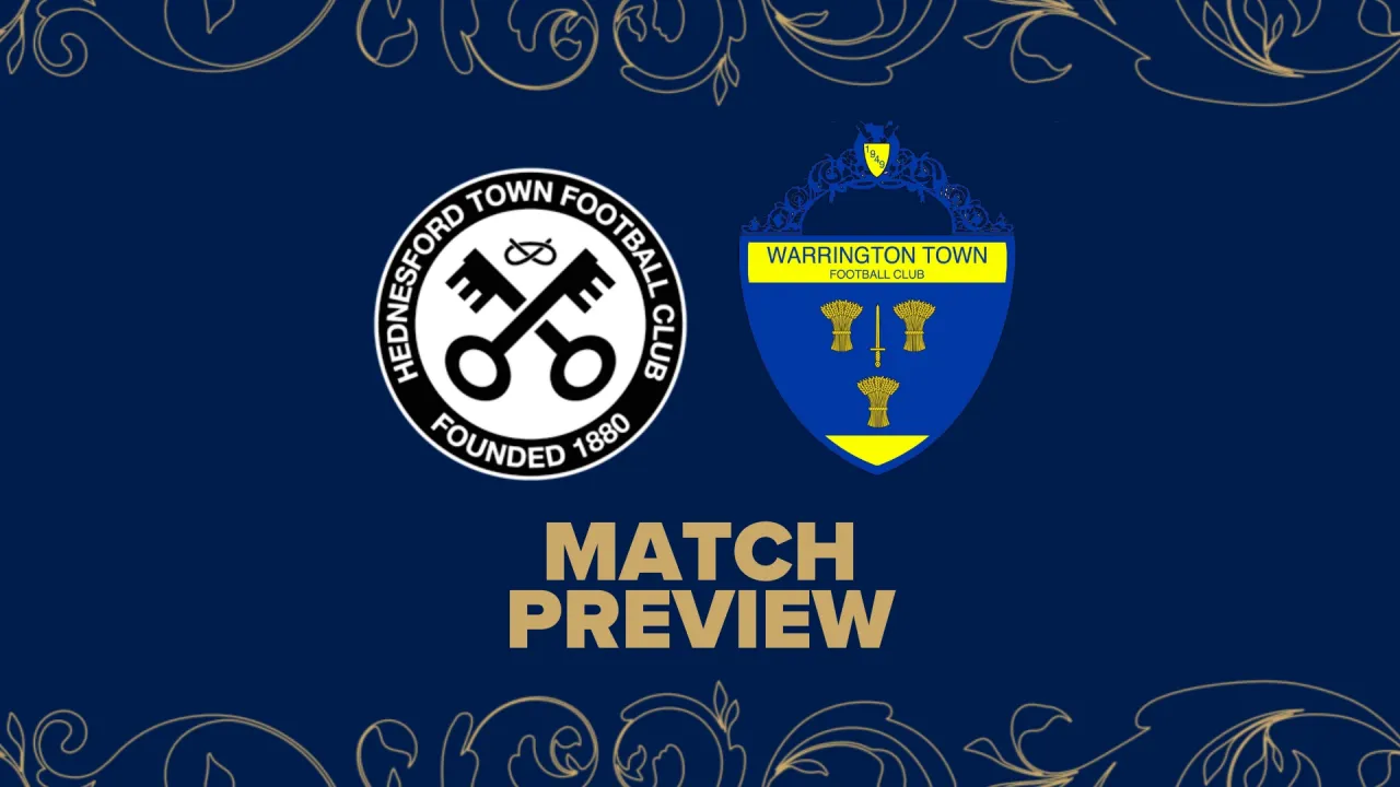 Preview: Hednesford Town vs Warrington Town