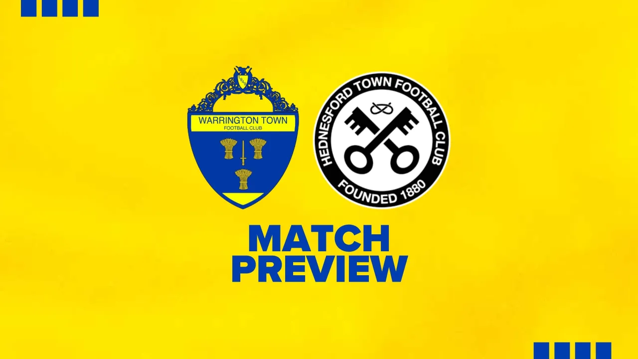 Preview: Warrington Town vs Hednesford Town