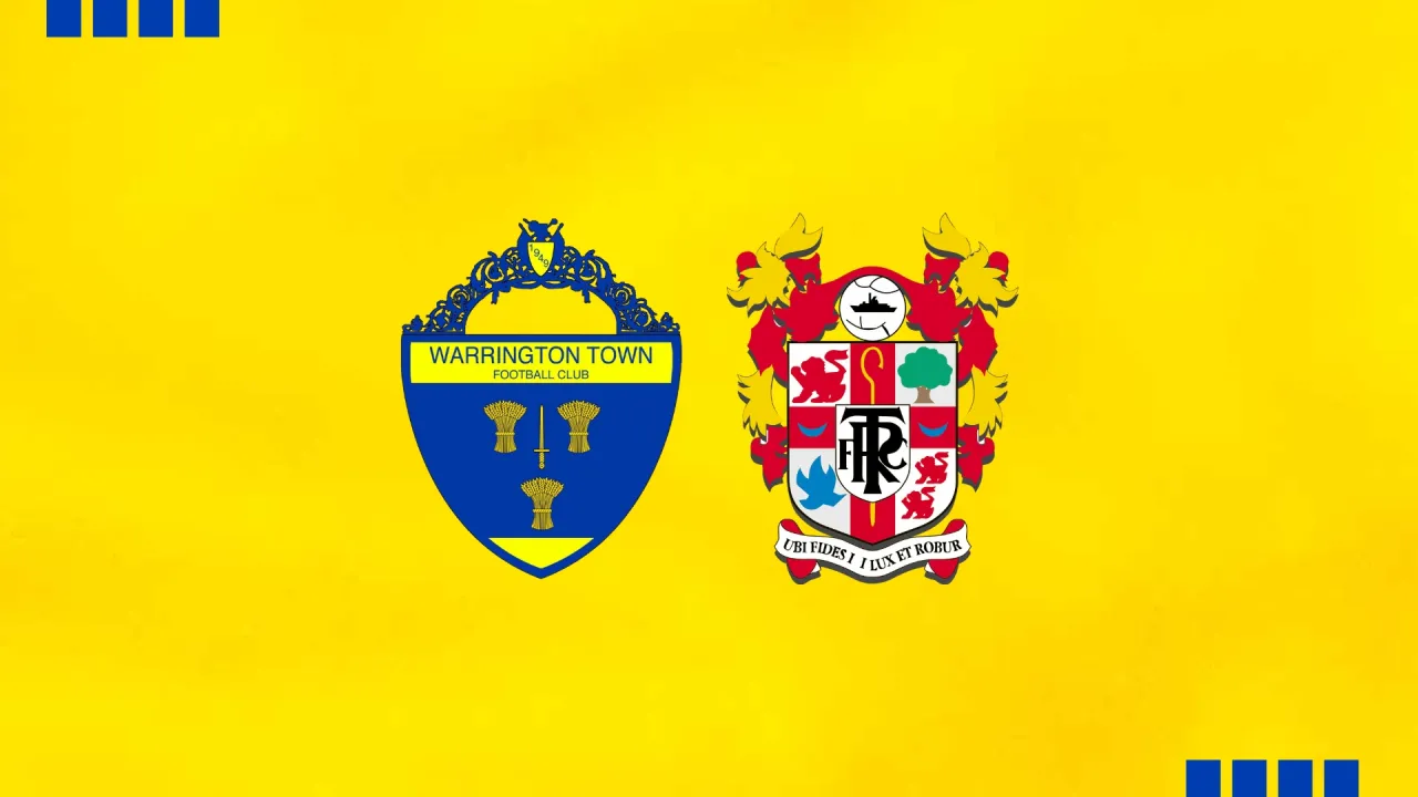 Details confirmed for Cheshire Senior Cup first round tie