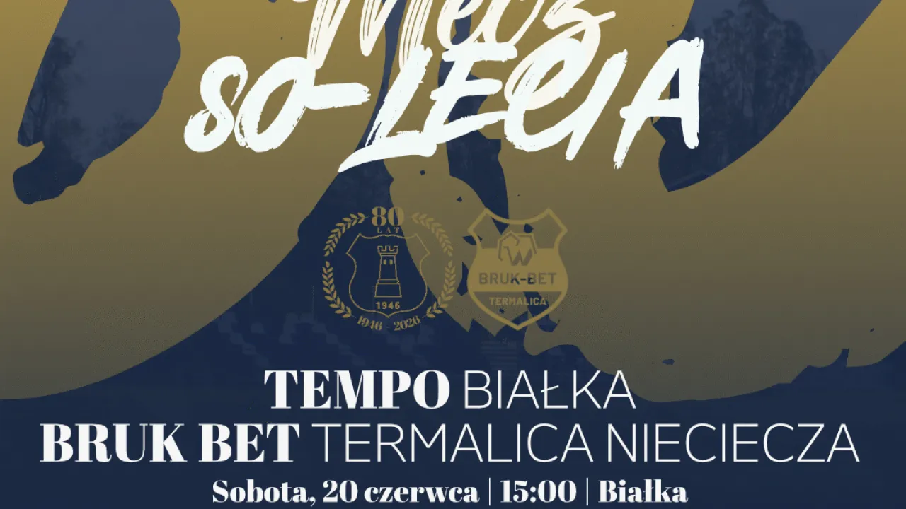 Harmonogram obchodów 80-lecia klubu.