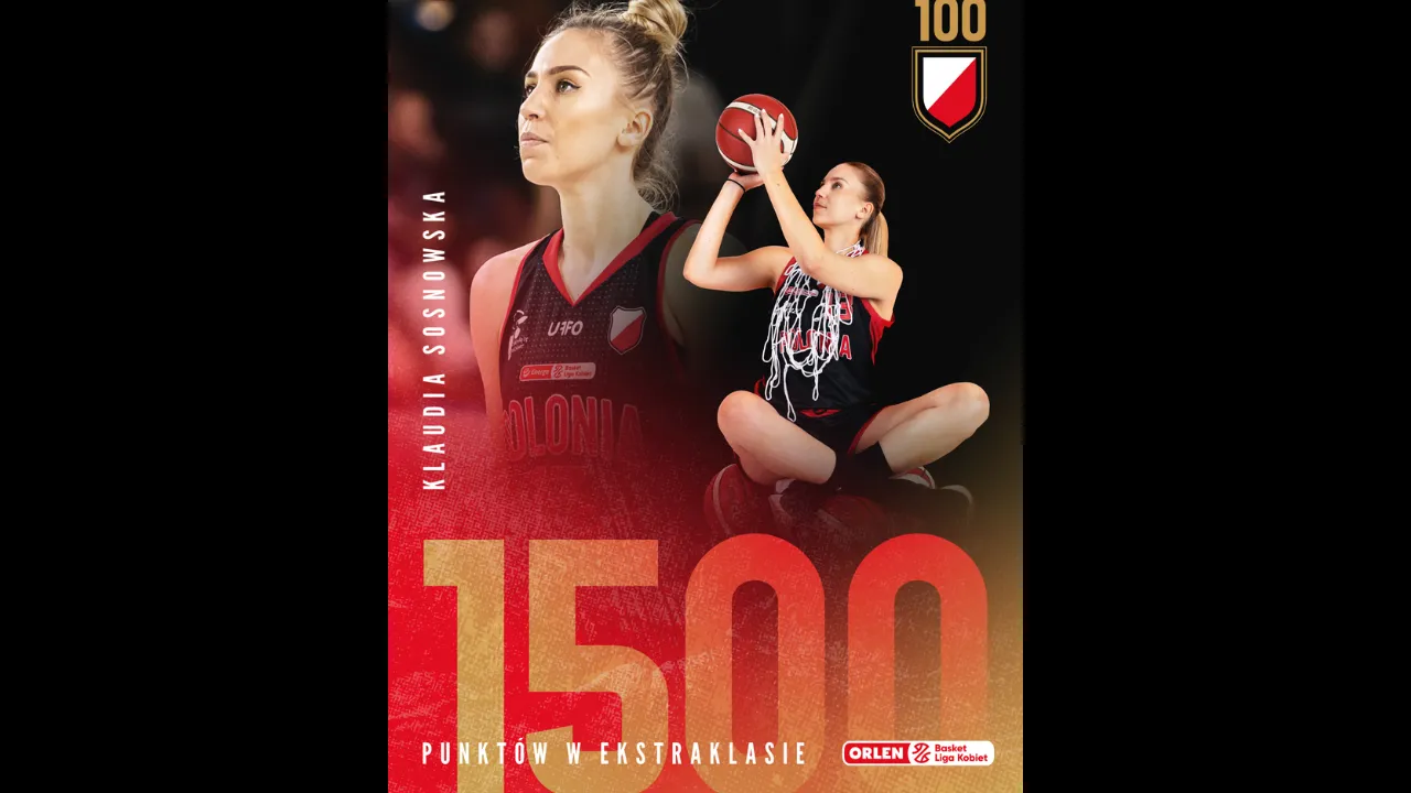 Klaudia Sosnowska z dorobkiem 1500 punktów w polskiej ekstraklasie!