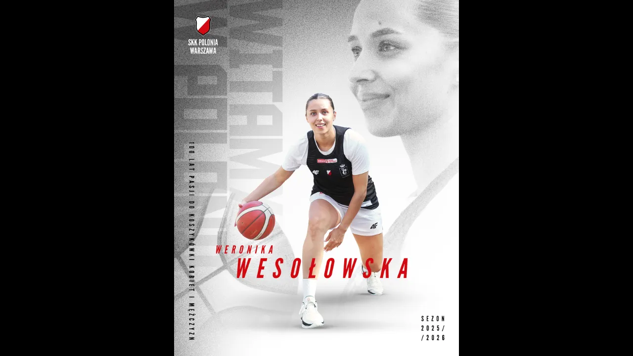 Mistrzyni Polski z Gdyni nową „jedynką” Polonii Warszawa. Weronika Wesołowska w stolicy!
