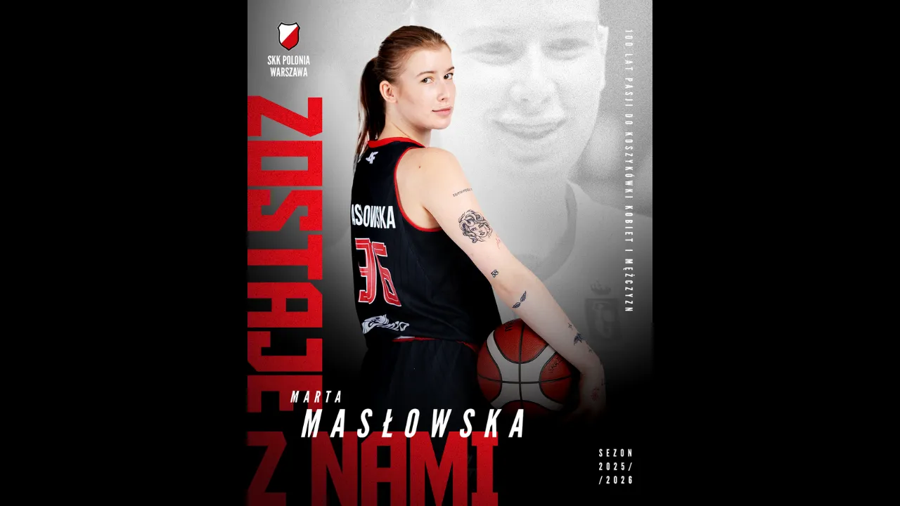 Marta Masłowska wystąpi w Polonii trzeci sezon z rzędu!