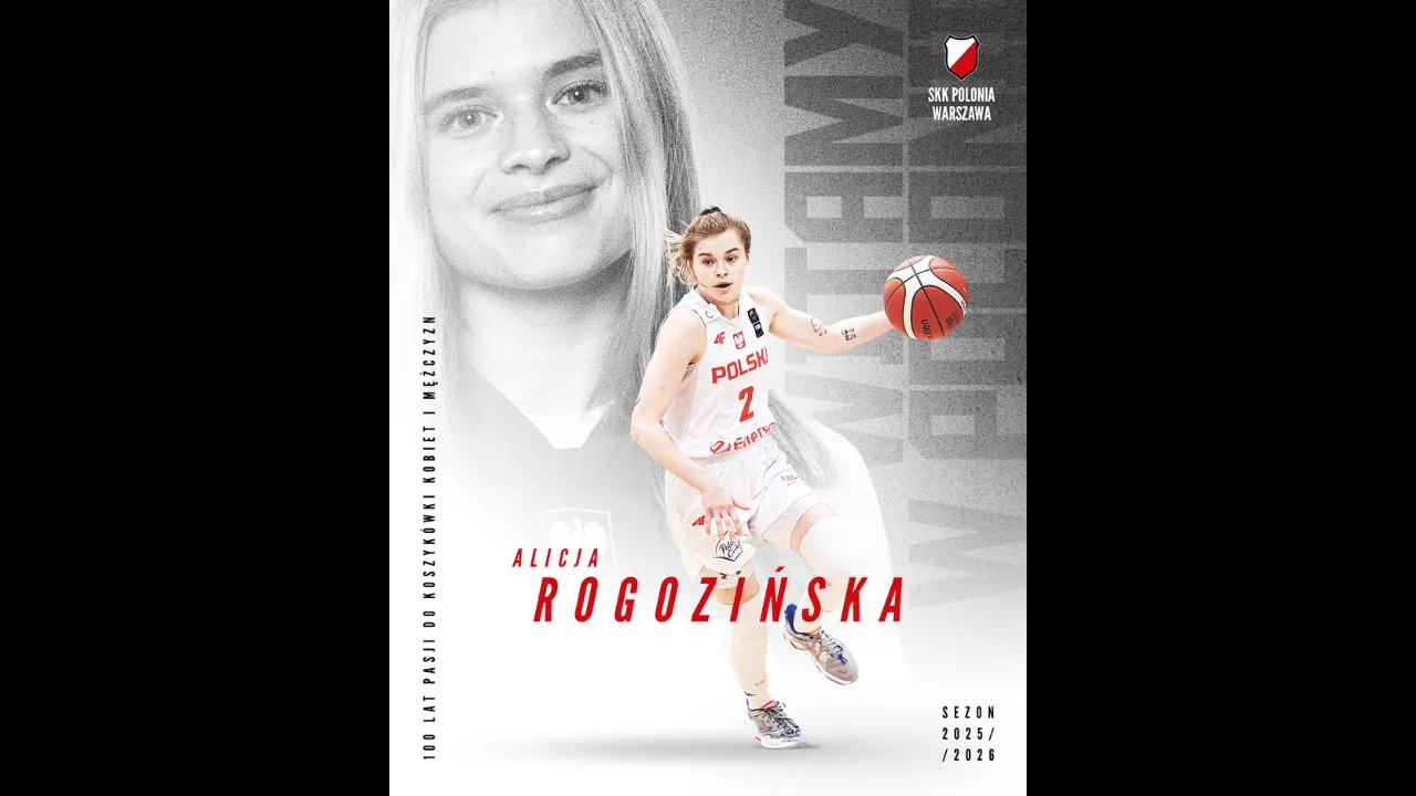 Alicja Rogozińska nową koszykarką SKK Polonia Warszawa!