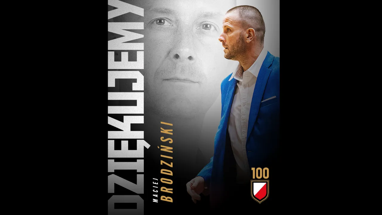 Koniec współpracy z trenerem Maciejem Brodzińskim