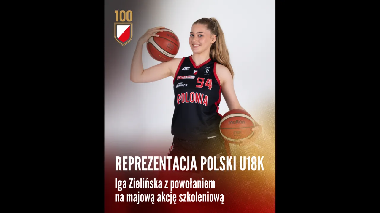 Iga Zielińska powołana na akcję szkoleniową reprezentacji Polski U18K