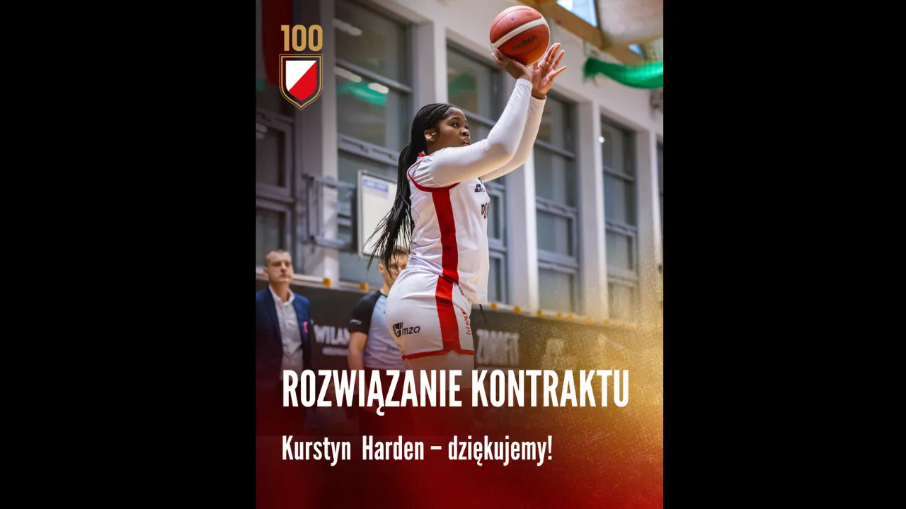 Rozwiązanie kontraktu z Kurstyn Harden