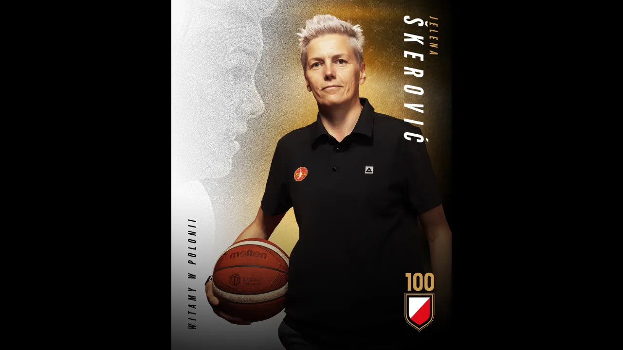 Jelena Škerović nową trenerką koszykarek Polonii Warszawa!