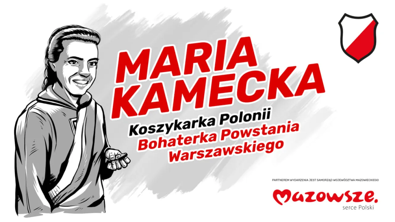 MARIA KAMECKA - Koszykarka Polonii | Bohaterka Powstania Warszawskiego