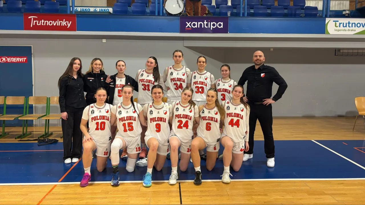 Debiuty młodych koszykarek Polonii Warszawa w europejskich pucharach