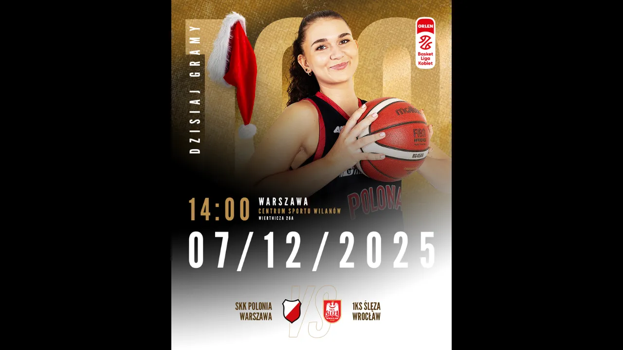 Mikołajkowa potyczka koszykarek Polonii Warszawa ze Ślęzą Wrocław