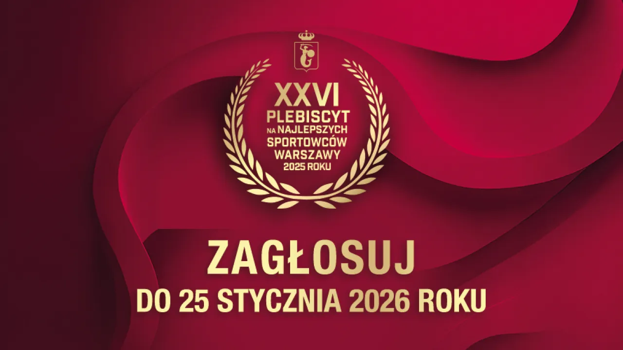 Ostatni dzień głosowania w XXVI Plebiscycie na Najlepszych Sportowców Warszawy 2025