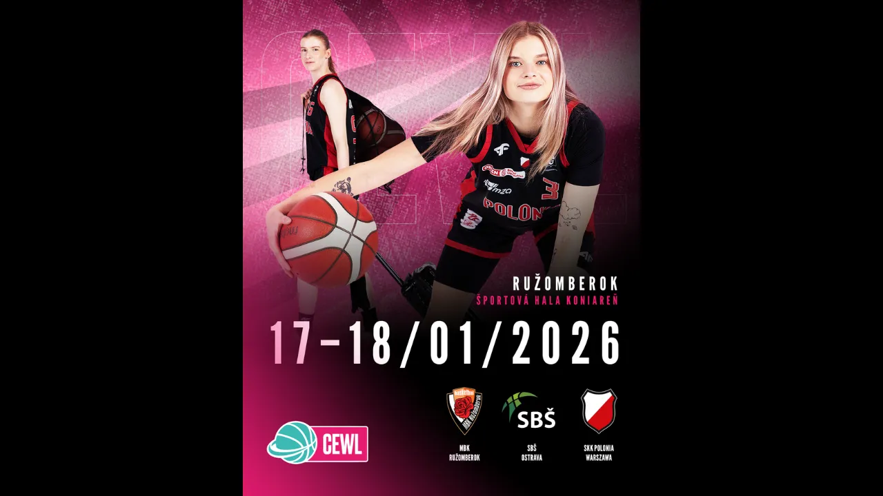 Koszykarki Polonii znów zagrają w Europie - turniej ligi CEWL na Słowacji w ten weekend!