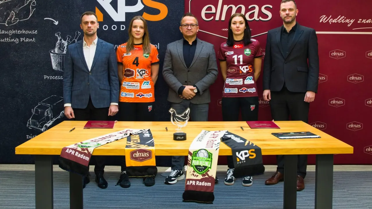 ELMAS Krzyżanowski i KPS FOOD RADOM Sponsorem Tytularnym APR Radom na kolejne dwa sezony
