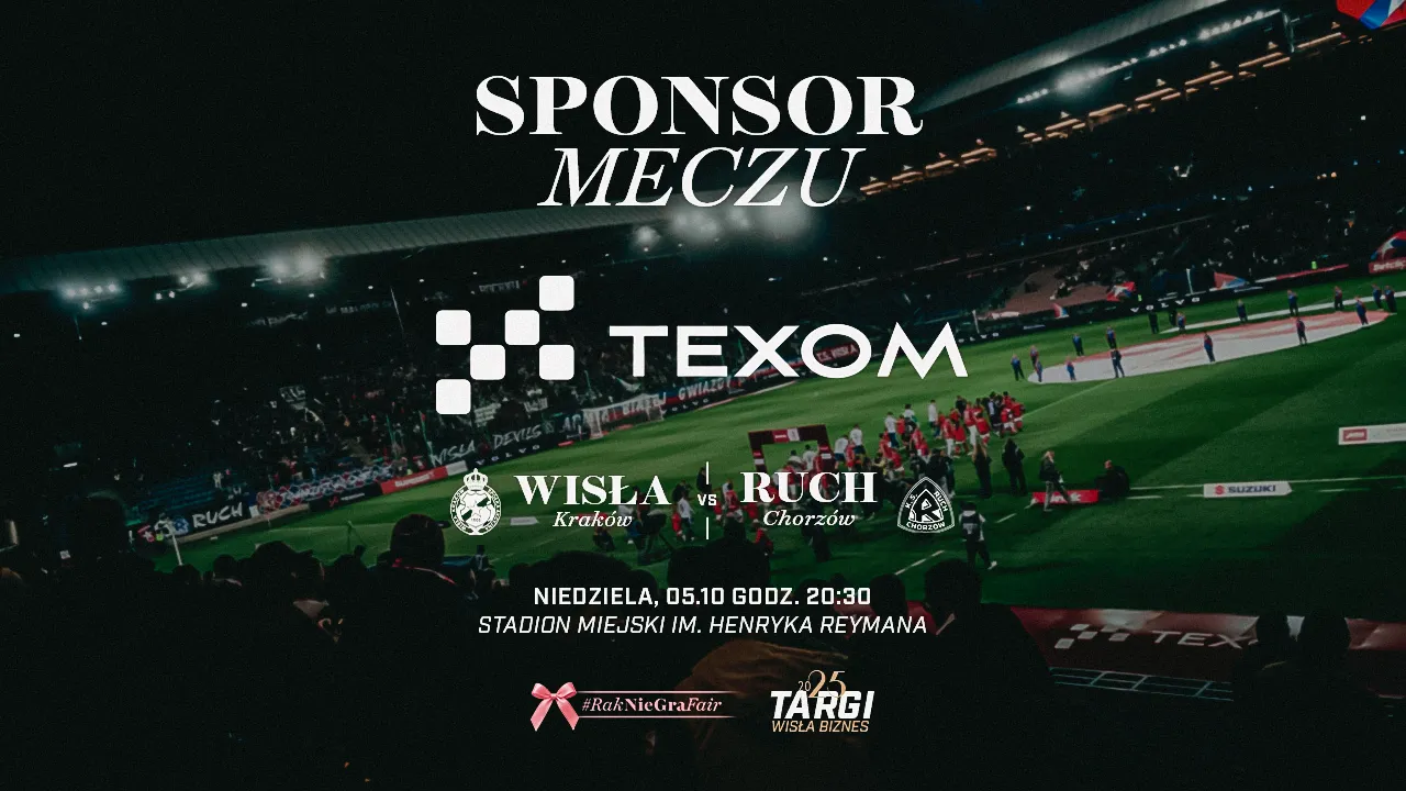 Mecz #WISRCH ze wsparciem Sponsora Meczu - firmy TEXOM