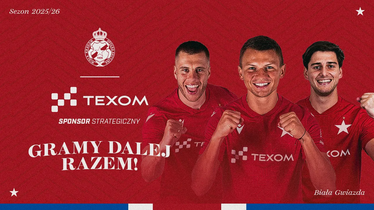TEXOM gra z Wisłą Kraków przez kolejny sezon!
