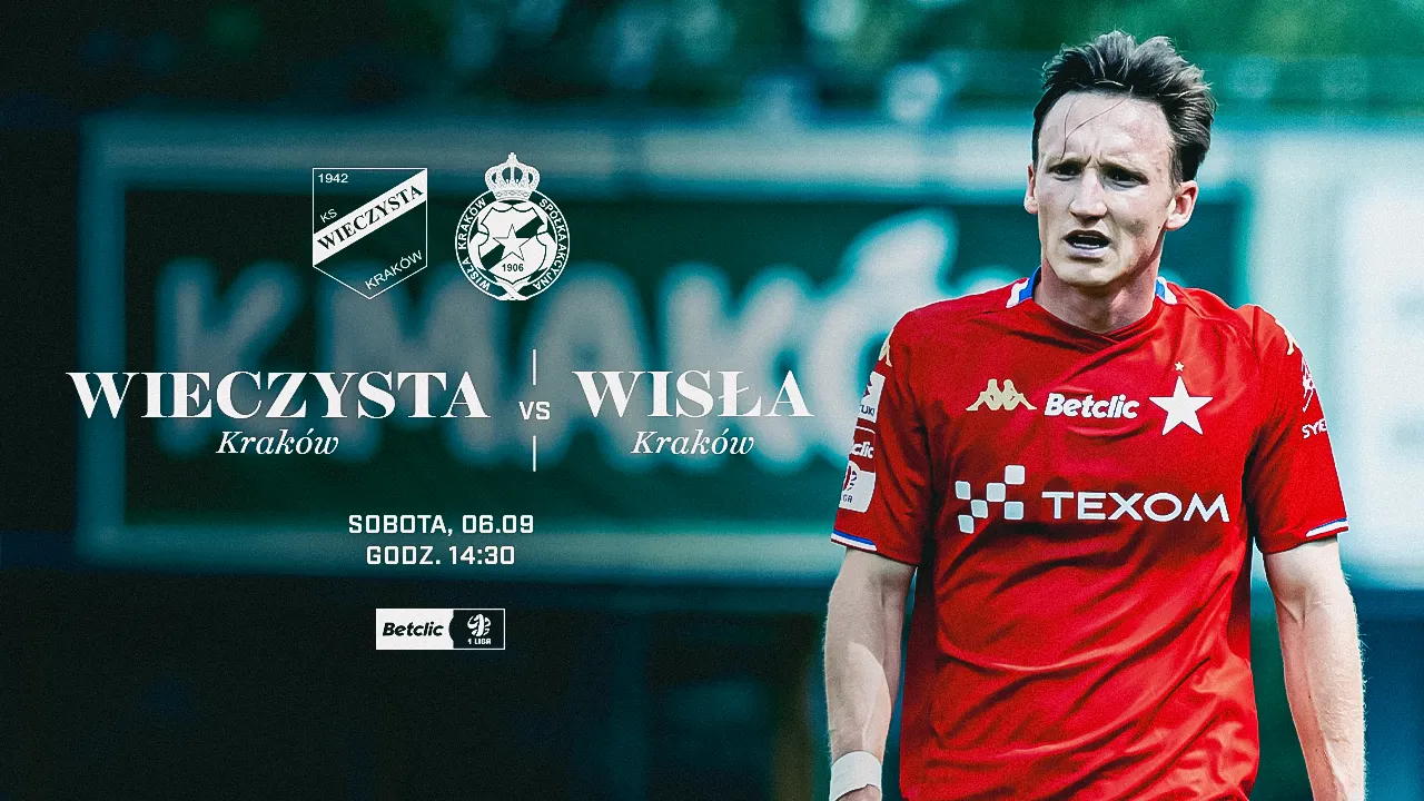Zmiana terminu i miejsca rozgrywania meczu Wieczysta Kraków – Wisła Kraków