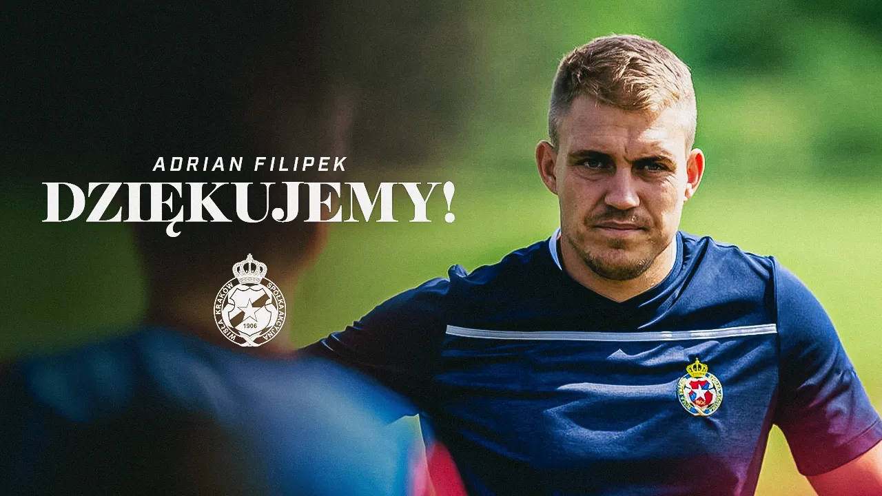 Adrian Filipek zakończył pracę w Wiśle Kraków