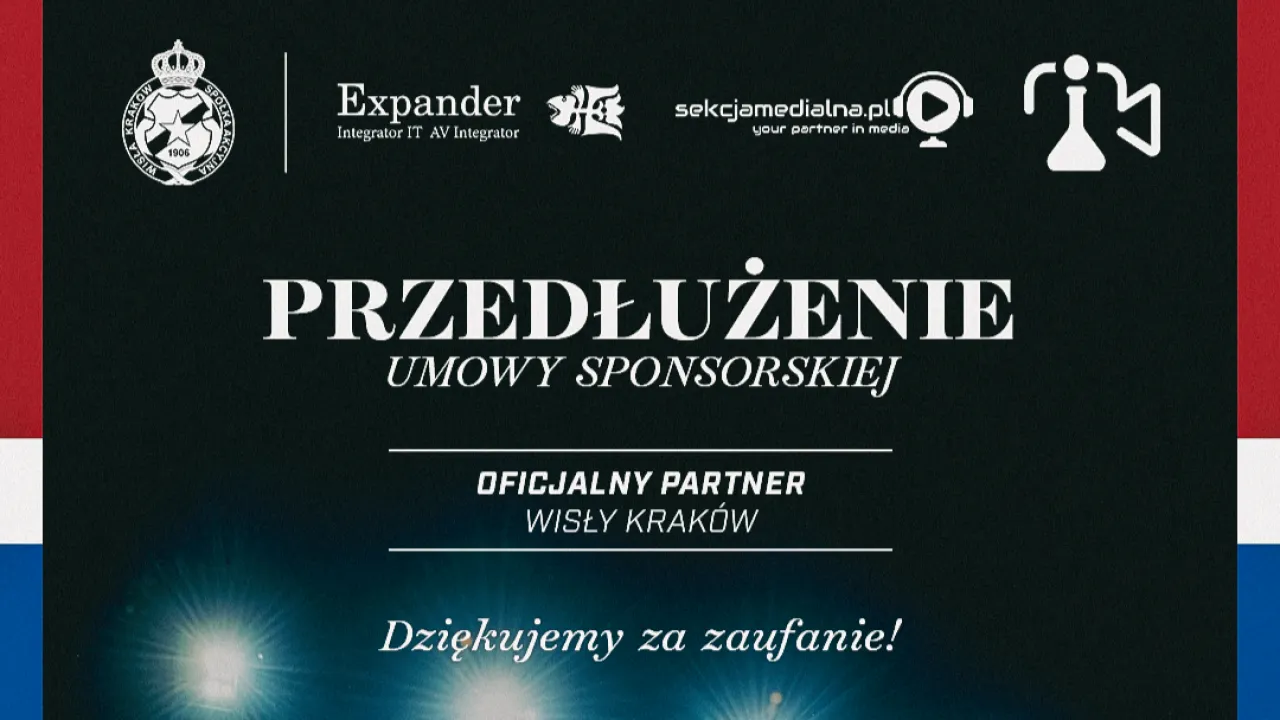 Expander Integrator IT kontynuuje współpracę z Wisłą Kraków