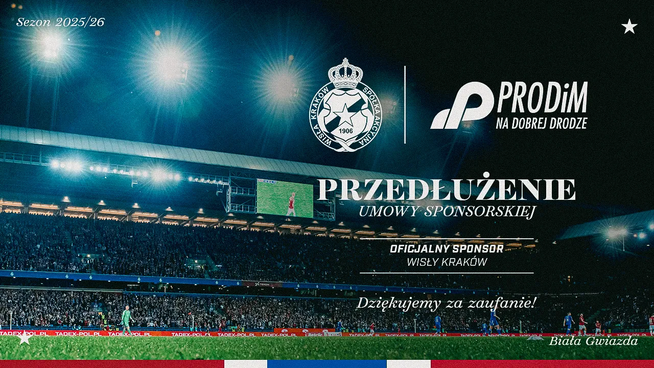 PRODiM na dłużej z Wisłą Kraków