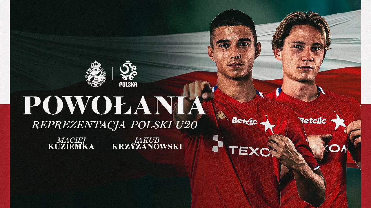 Maciej Kuziemka i Jakub Krzyżanowski powołani do kadry U-20
