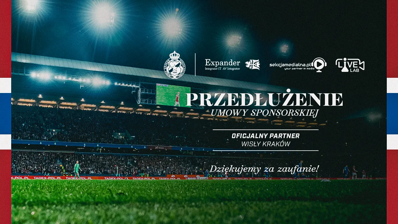 Expander Integrator IT kontynuuje współpracę z Wisłą Kraków