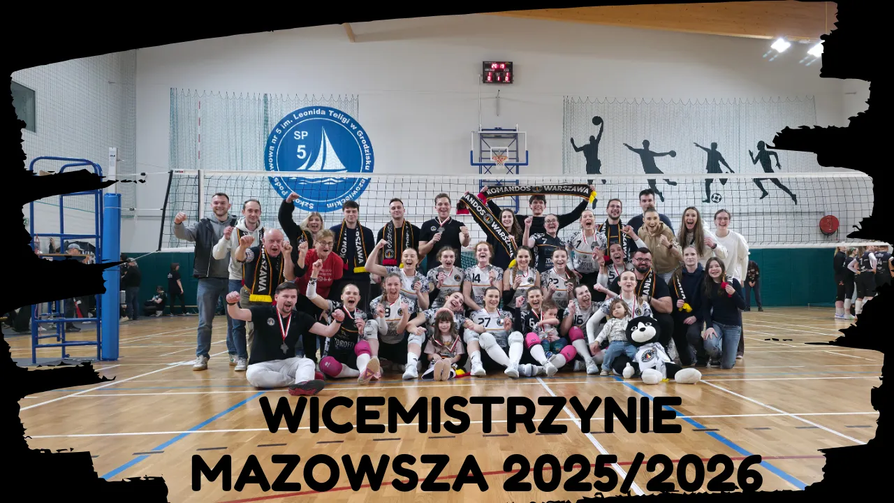 Wicemistrzynie Mazowsza 2025/2026