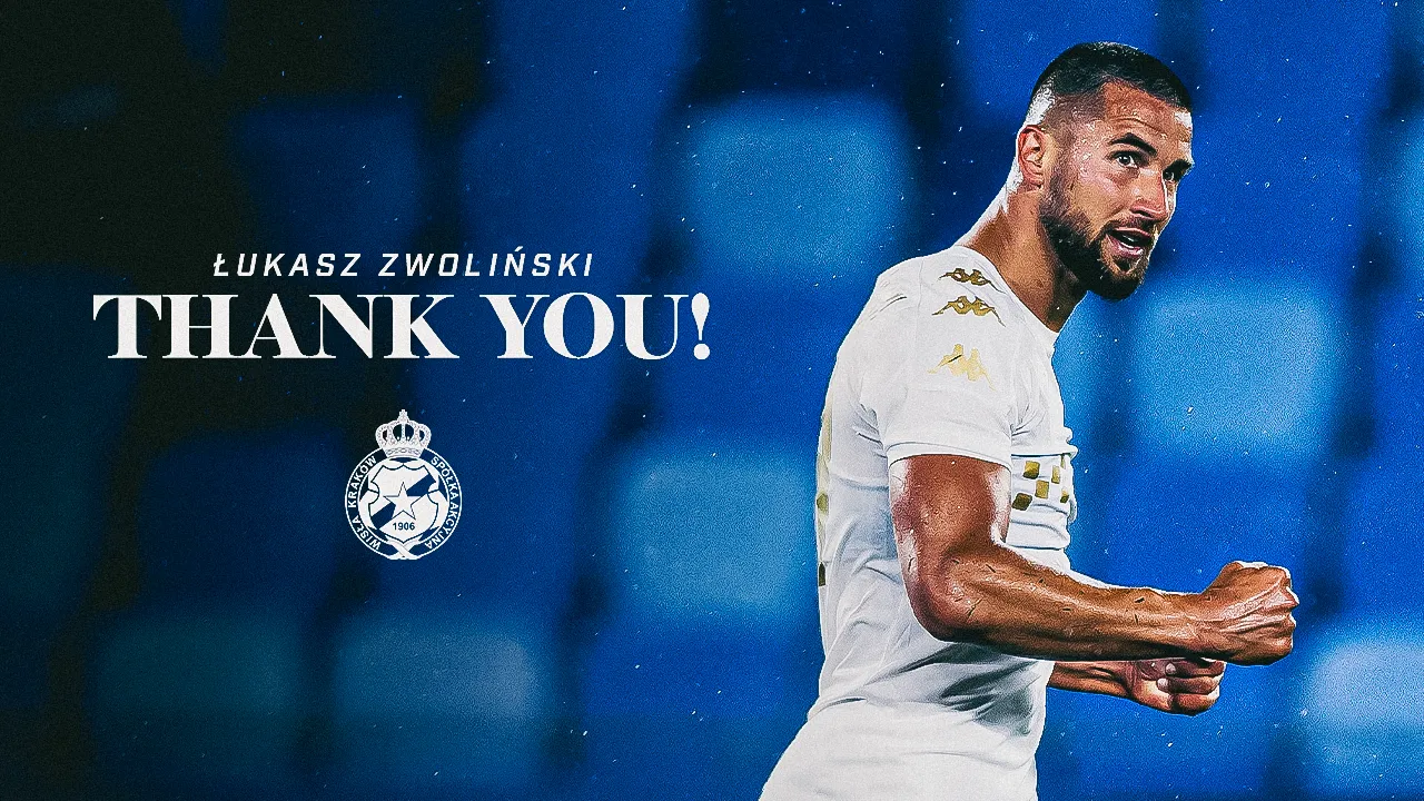 Łukasz Zwoliński leaves Wisła Kraków
