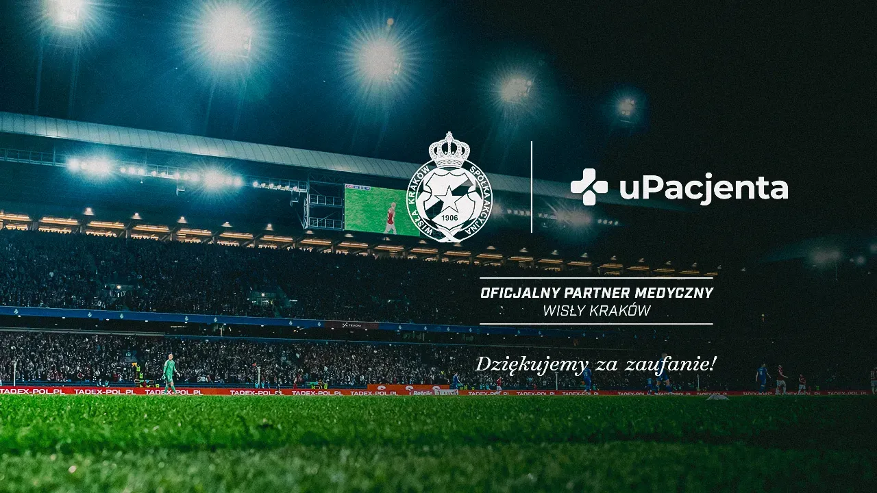 Wisła Kraków with a New Medical Partner – uPacjenta