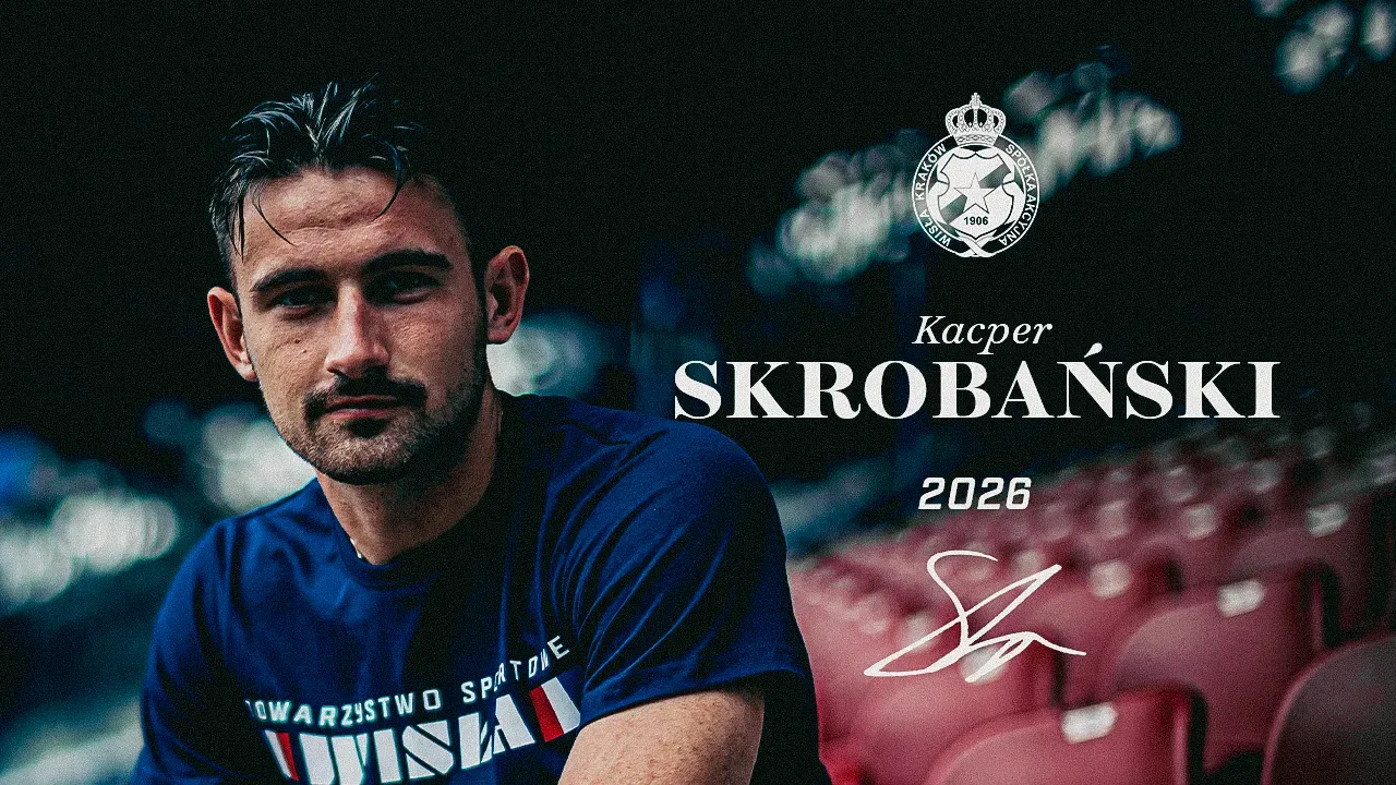 Kacper Skrobański Stays at Wisła Kraków!